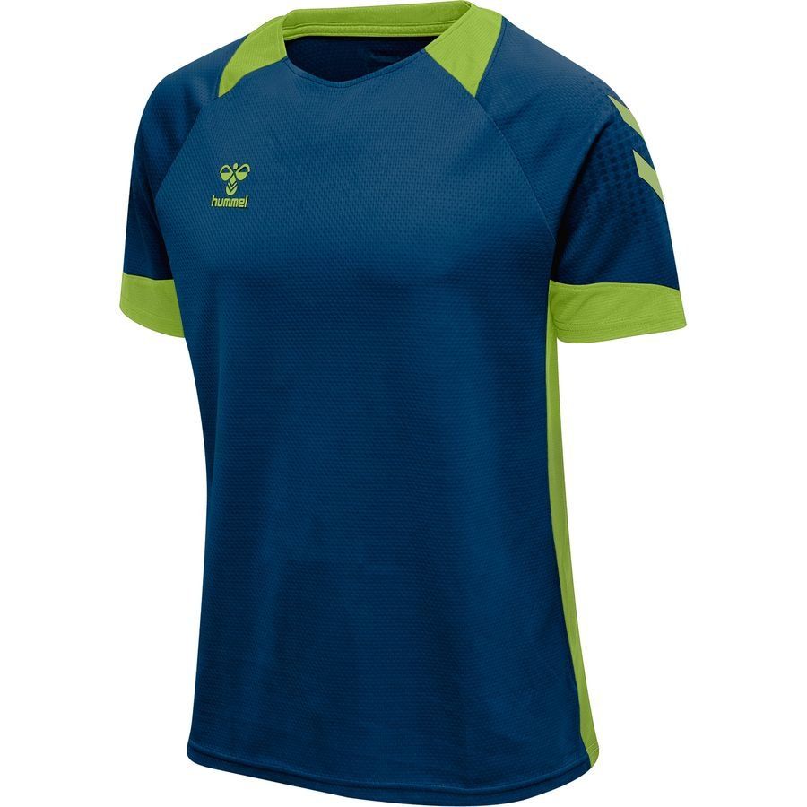 Hummel Lead Maillot - Bleu Marine/Vert Enfant