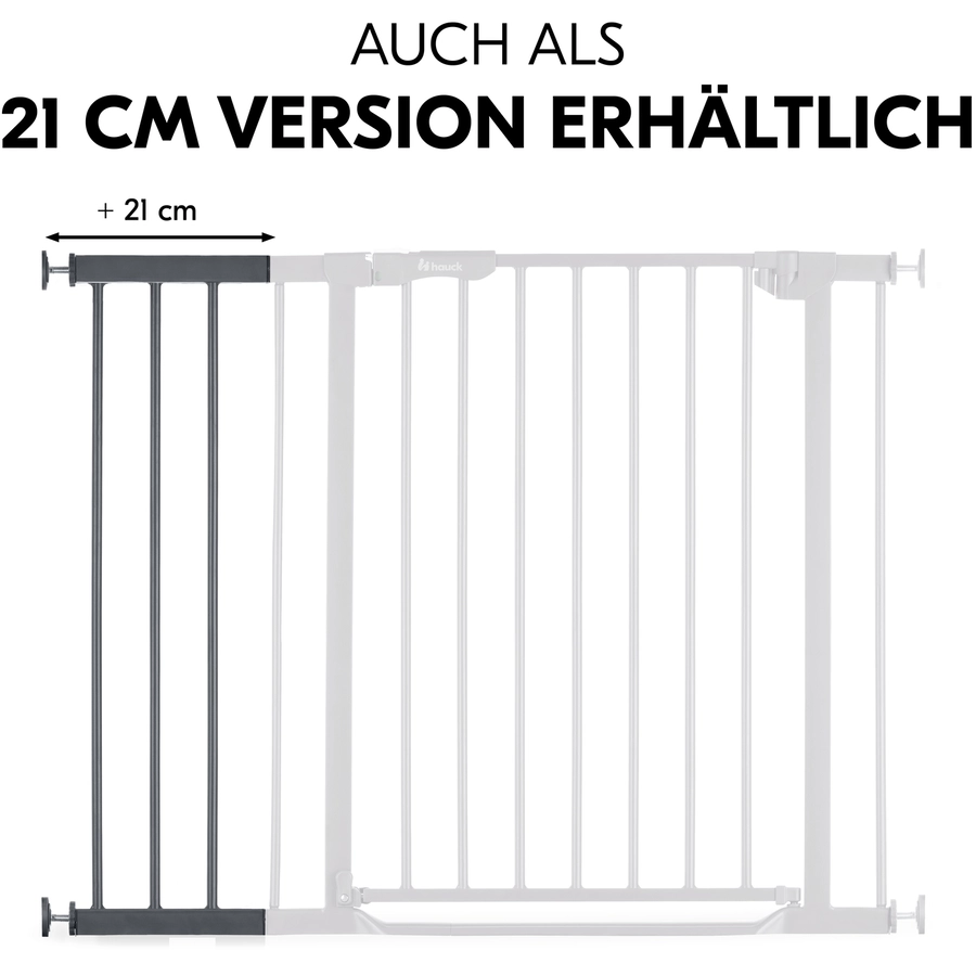 hauck Verlängerung für Türschutzgitter Safety Gate 9 cm Dark Grey