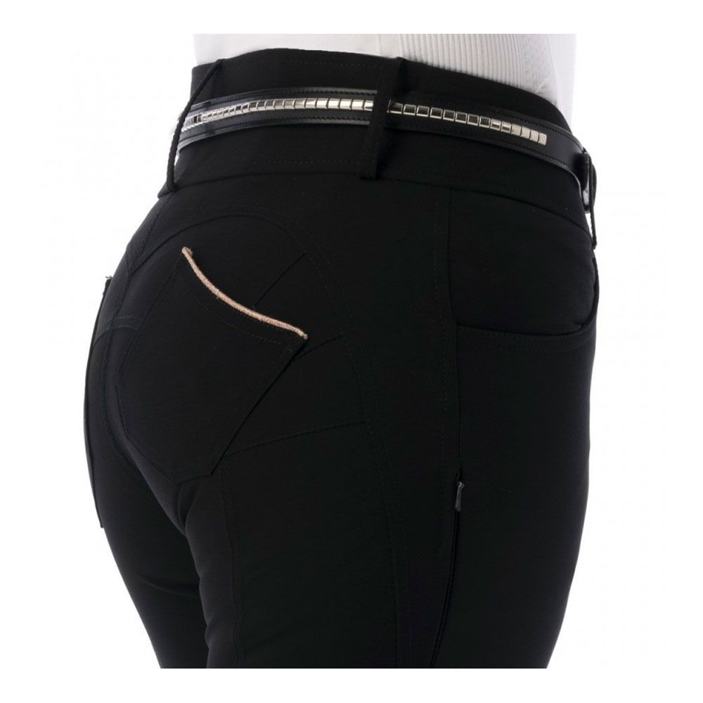 Equitheme BELLA - Pantalon siliconé Femme noir