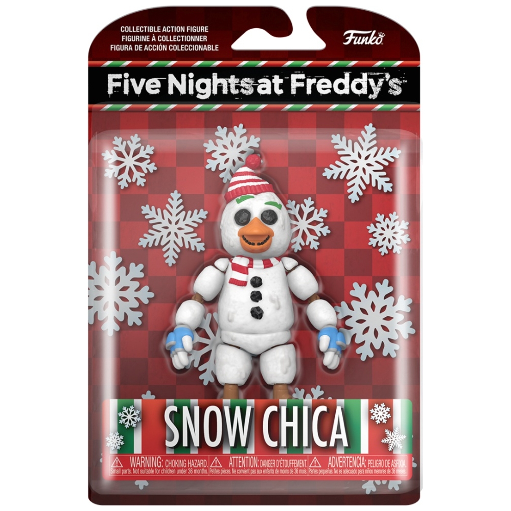Five Nights at Freddy's Holiday Season: Snow Chica Actionfigur