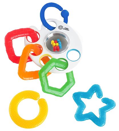 Baby Einstein Rassel m. Beißringe - Shake, Rattle & Soothe - Hvi
