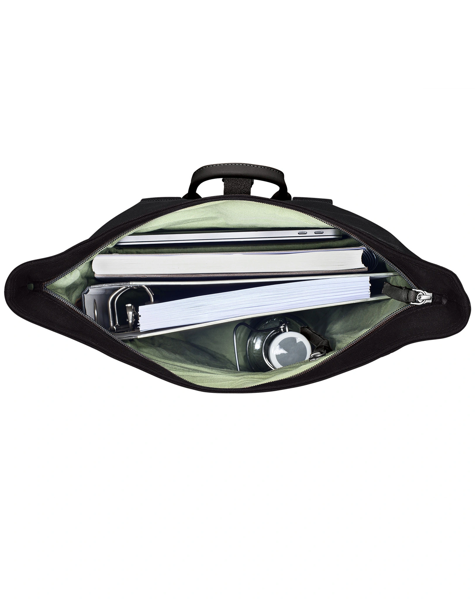 Fitz & Huxley Rolltop-Rucksack CURATOR (Typ: 12l, schwarz)
