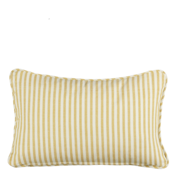 Kussen streep oker - l55xb35xh10cm