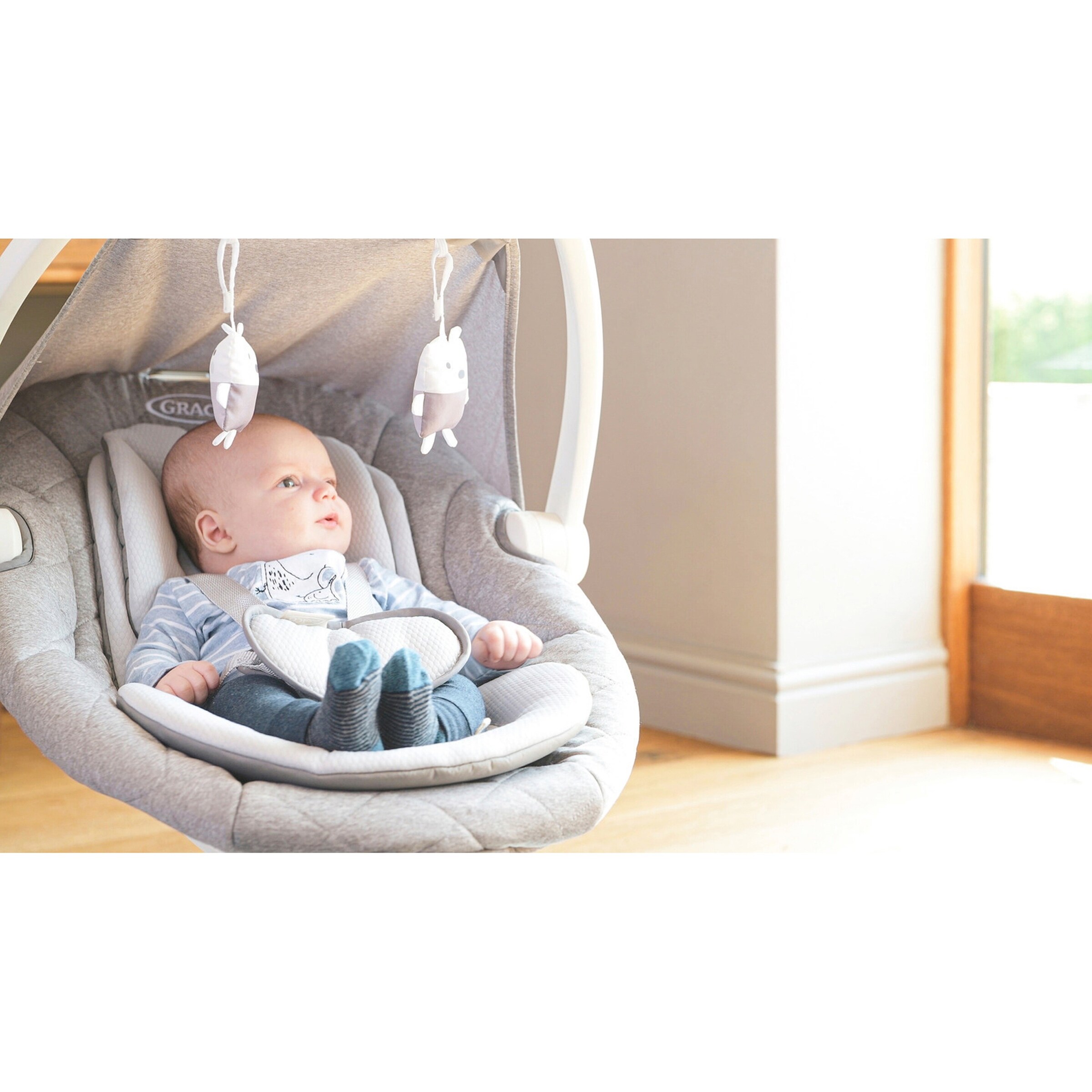 Graco Babyschaukel Move with Me Little Adventures