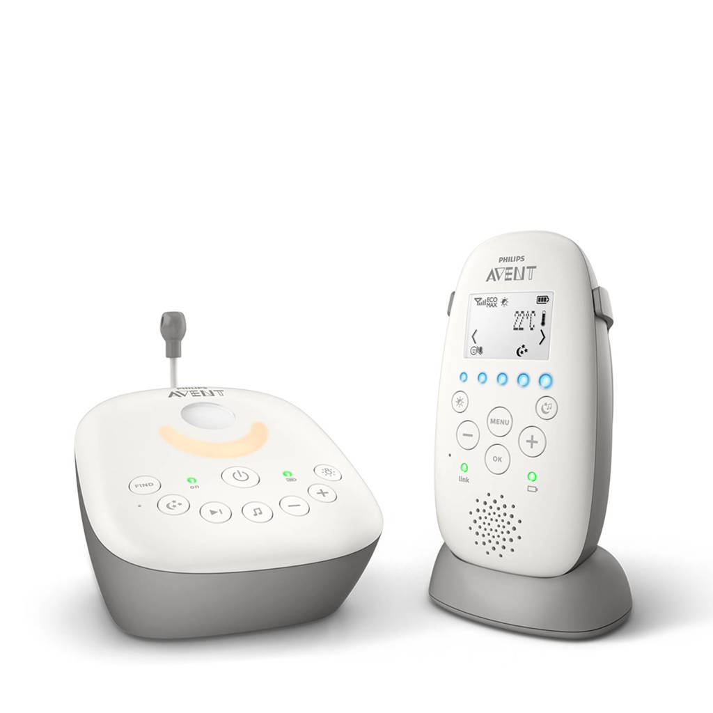 baby unit moet altijd aan netstroomSCD733/26 DECT babyfoon