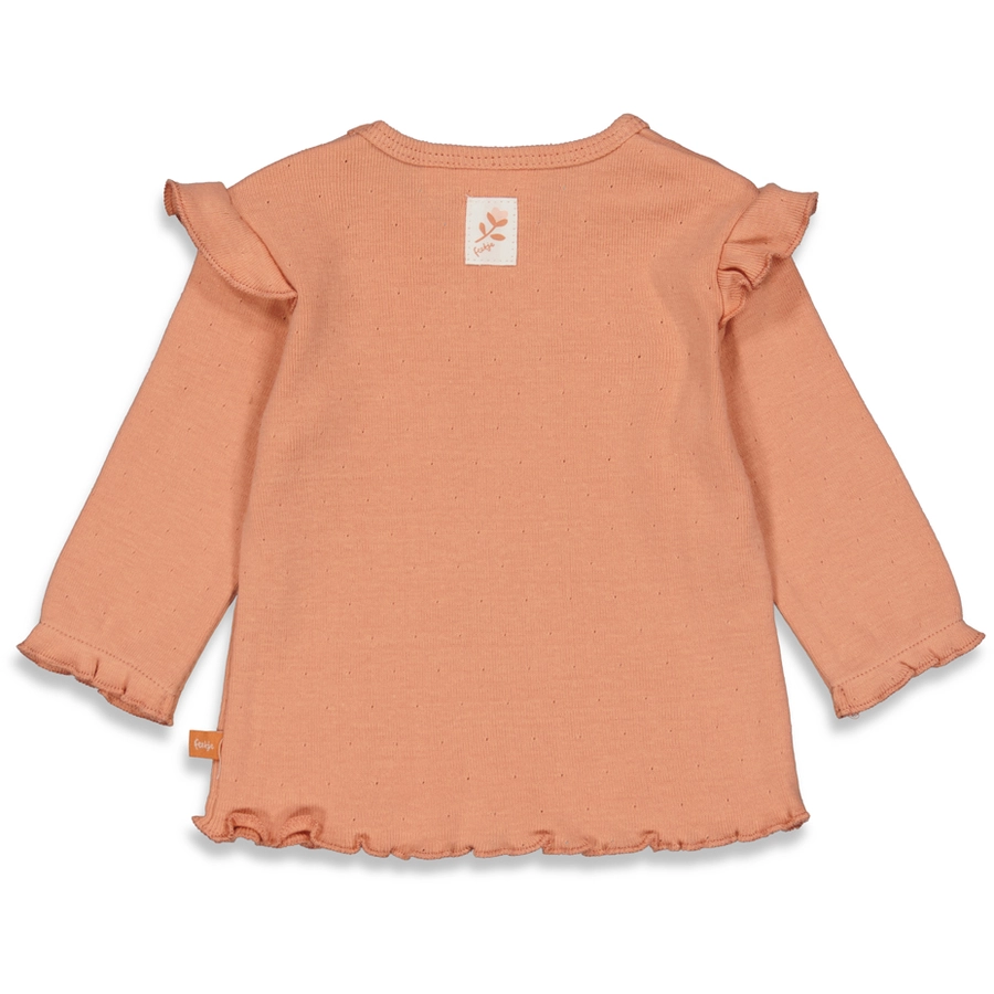 Feetje Langarmshirt So Very Loved Dunkelrosa