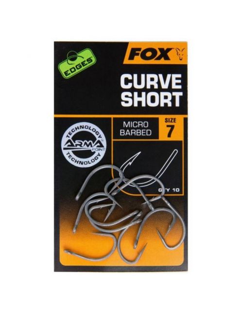 Fox Edges Armapoint Curve Shank Short Size - Haken