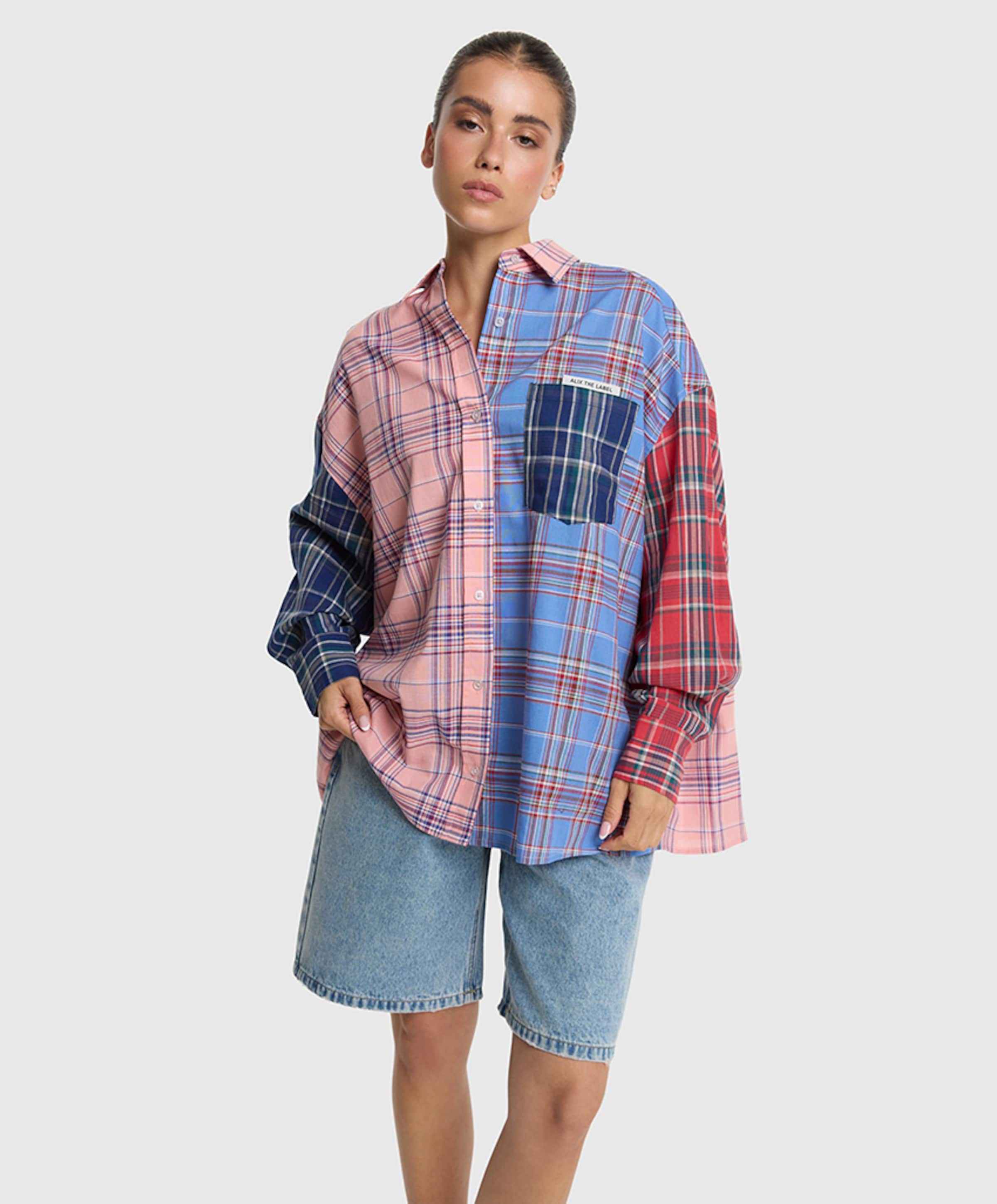 Alix The Label Dames blouse multicolor