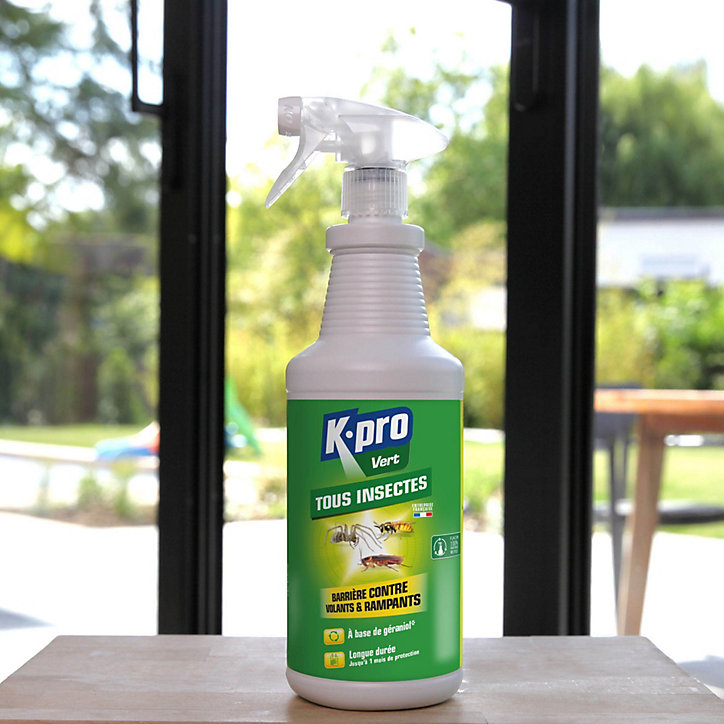 Repouss'insectes barrière contre volants et rampants Kapo vert 1L