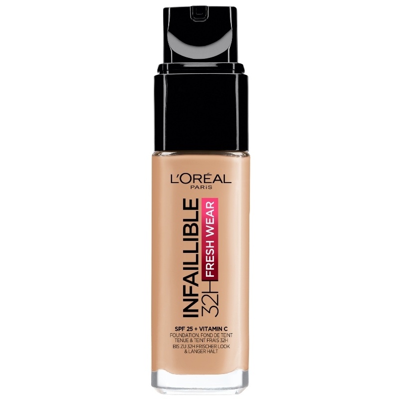 L'Oréal Paris Cosmetics Infaillible Fresh Wear 32H Liquid Foundation 30 ml - 200 Golden Sand