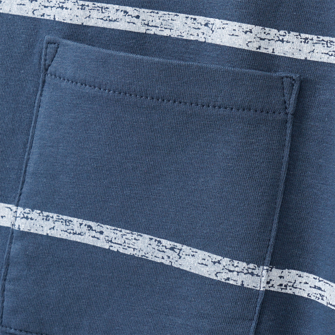 Yigga Jungen T-Shirt mit Streifen blau