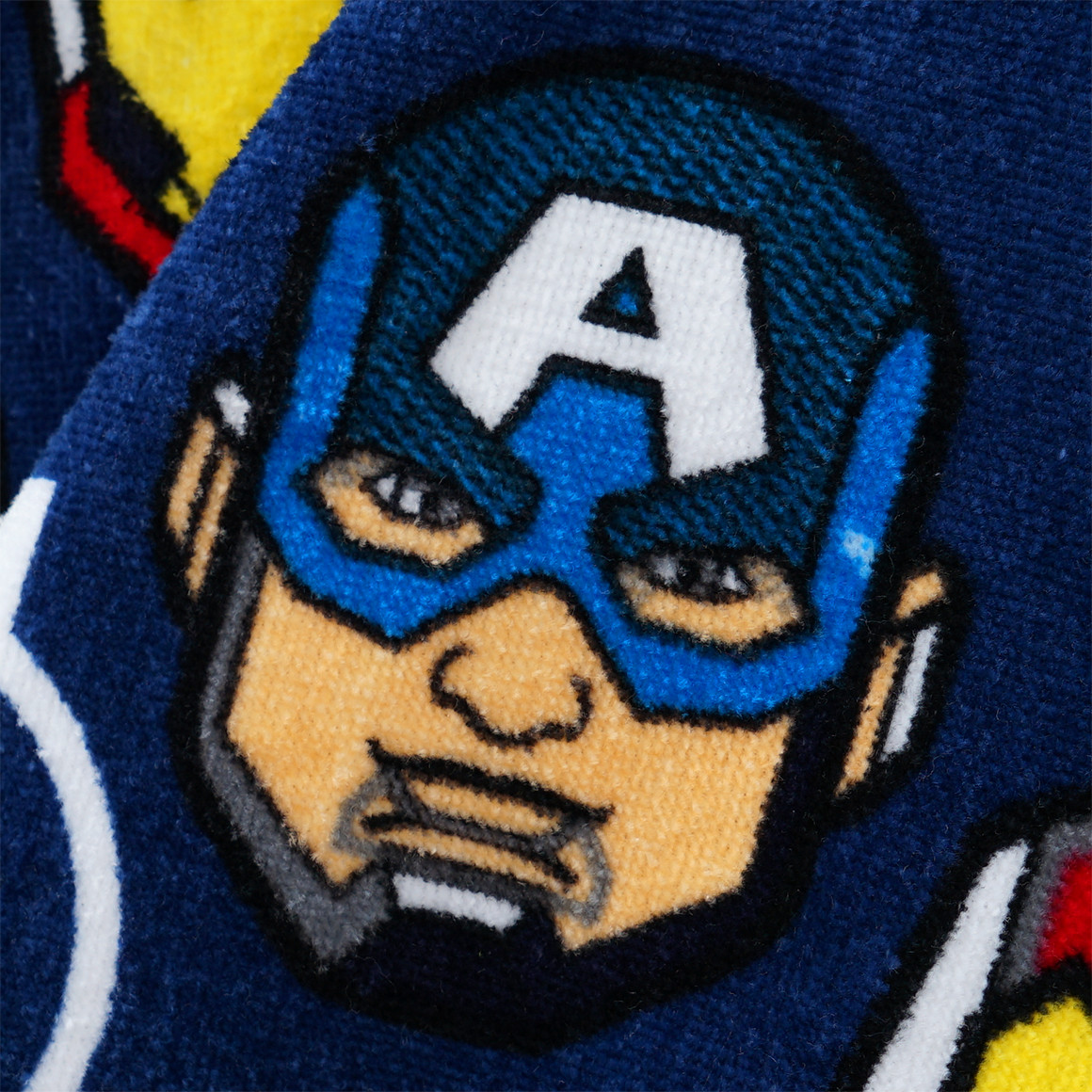 MARVEL Avengers Badeponcho aus Frotteevelours dunkelblau