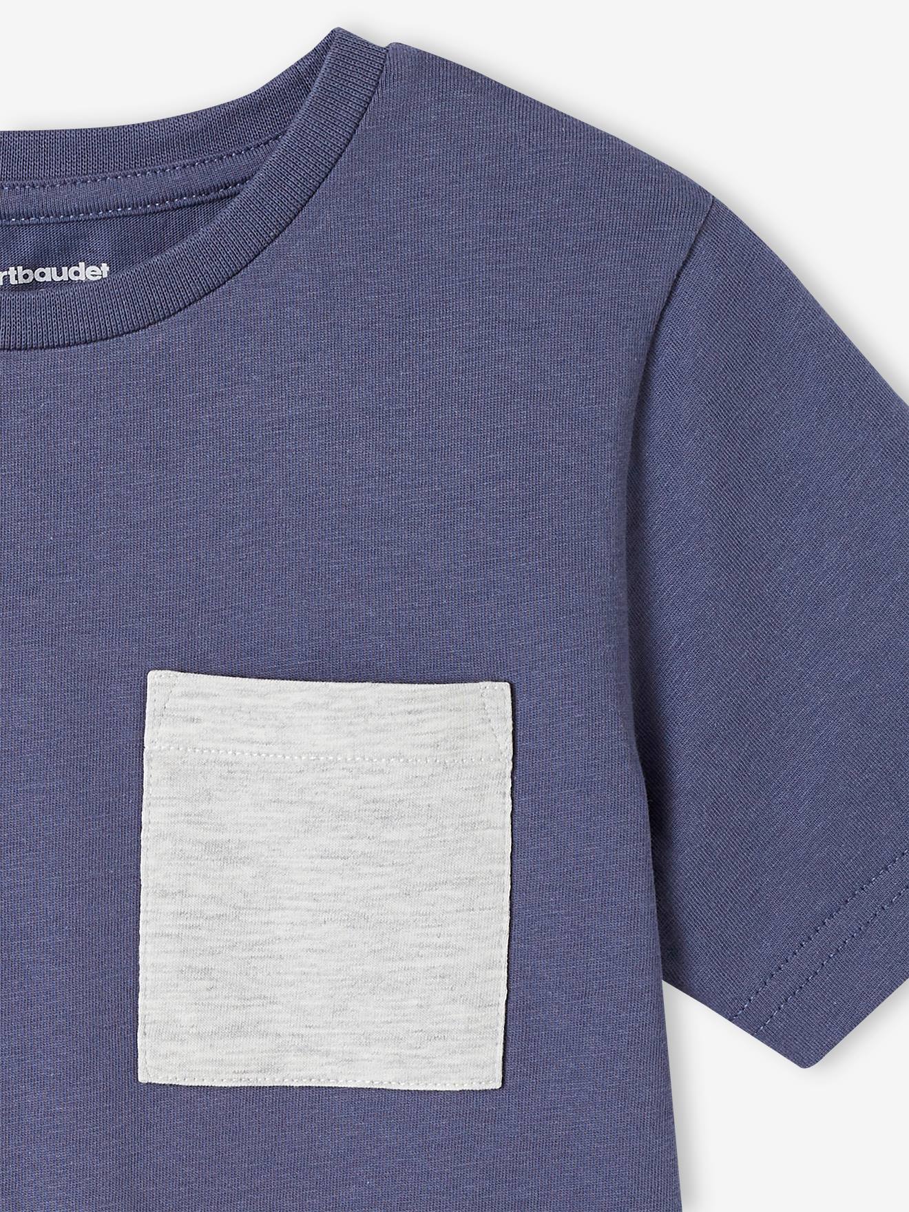 Conjunto com 3 camisetas de manga curta sortidas para meninos, na cor amarela.