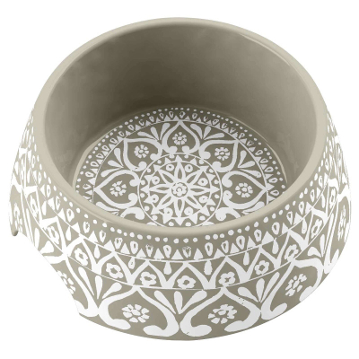 TarHong Melamin Hundenapf Boho taupe