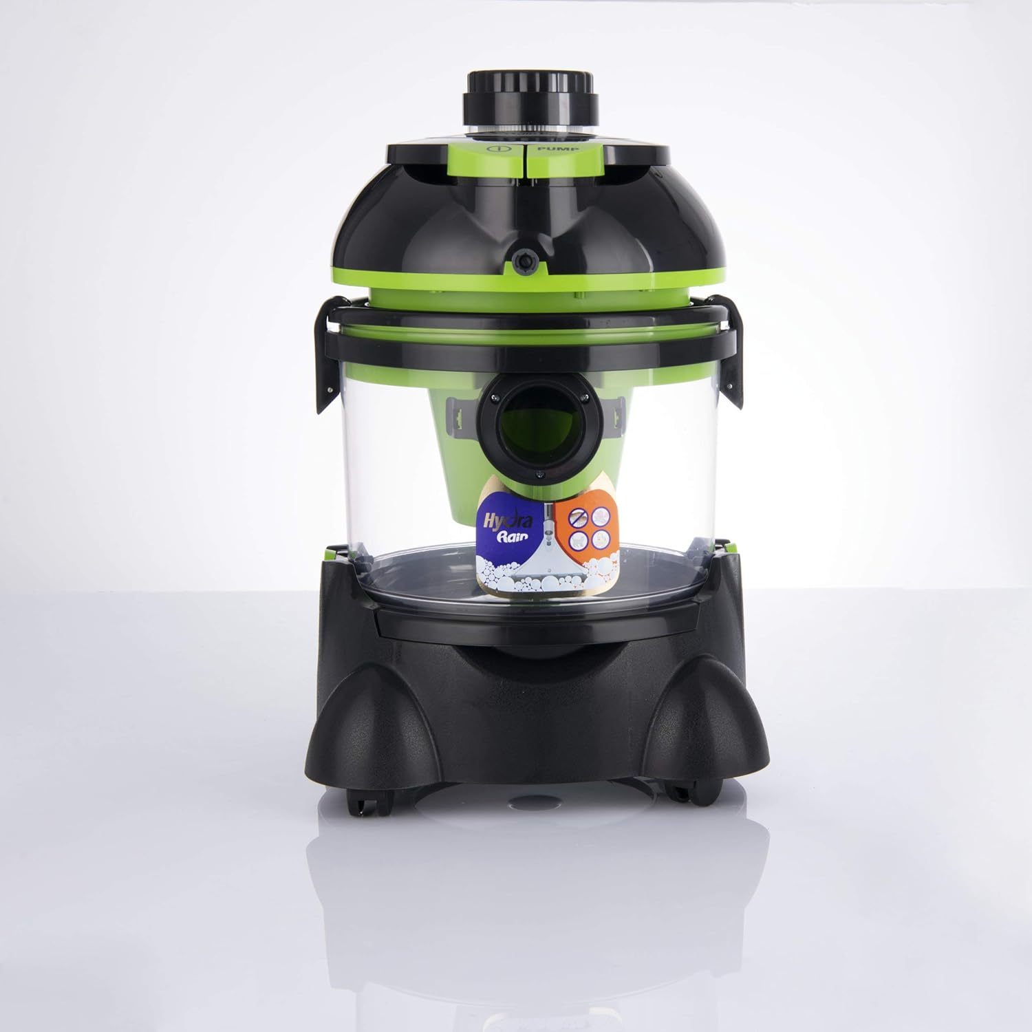 arnica Hydra Rain Pro - Waschsauger - 2400W - Wasserfilter HEPA13 - Nass Trocken Teppich Polster Hartboden Reinigung - 10L Frischwasser - 8,5L Schmutzwassertank - 8m Kabel