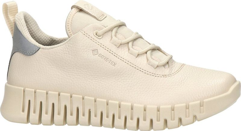 ECCO - Gruuv GTX - Sneakers - Limestone - Volnerfleer - Waterdicht met GORE-TEX