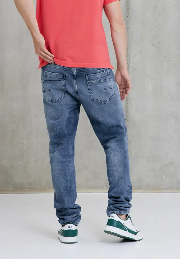 Regular Fit Jeans - dark indigo authentic wash
