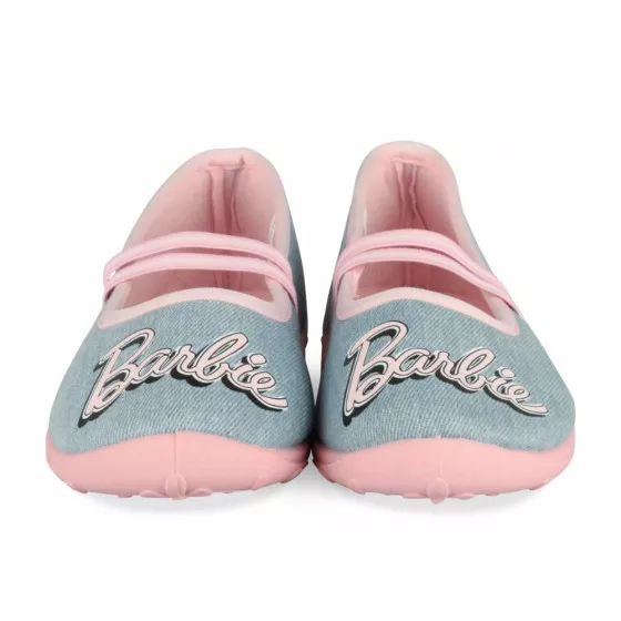 Chaussons BLEU BARBIE