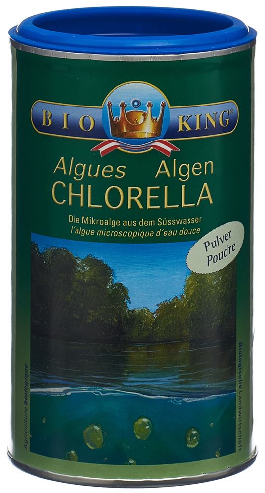 BIOKING Chlorella<br>200 g, Pulver