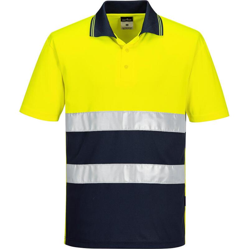 Portwest S175 Polo contrasté léger haute visibilité M/C