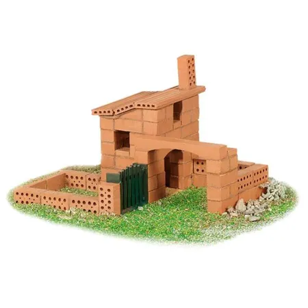 teifoc Haus Bauen mit echten Ziegelsteinen