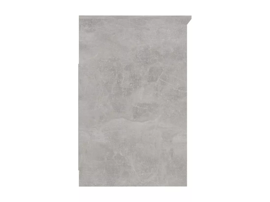 Armoire à tiroirs Gris béton 40x50x76 cm Bois d'ingénierie