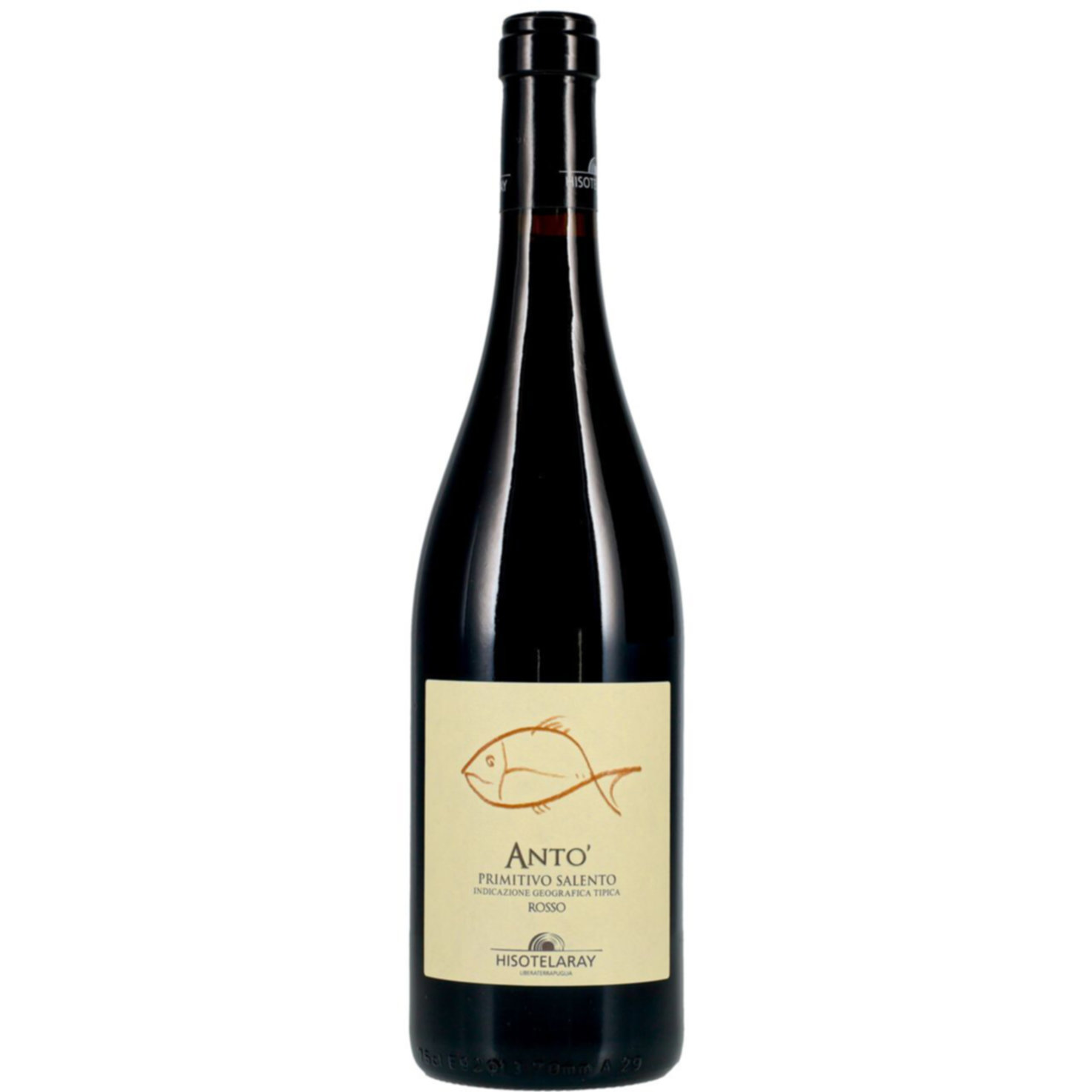 Salento IGT Primitivo Antò Hisotelaray - Libera Terra Bio -75cl