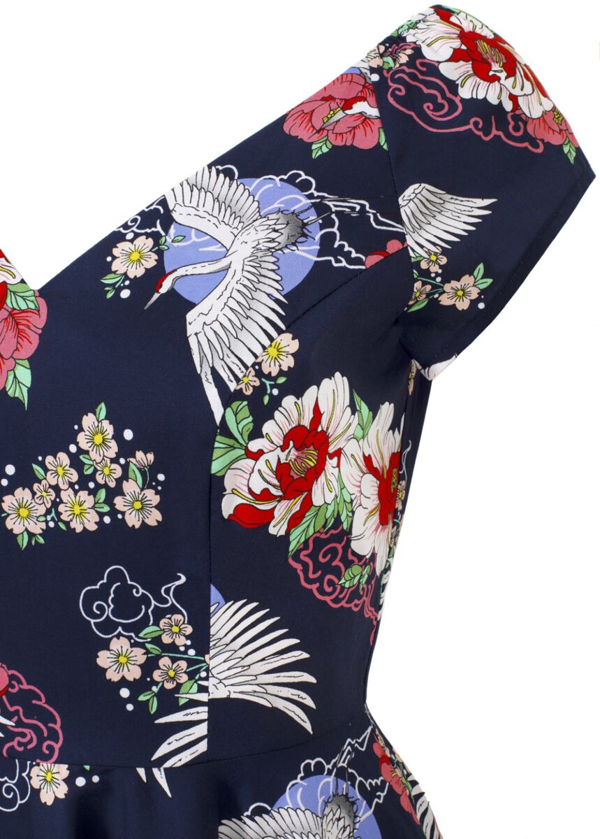 Misa Midi Dress | Hell Bunny Robe mi-longue