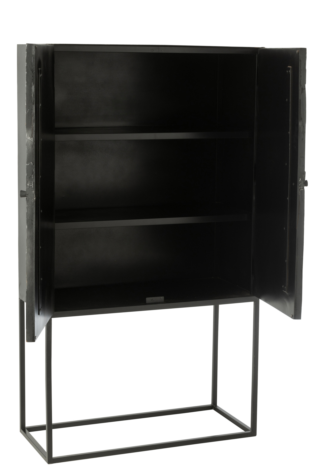 Wandkast Shanil zwart