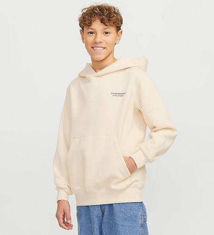 Jack & Jones Kapuzenpullover - JorIslington - Antique White m. P