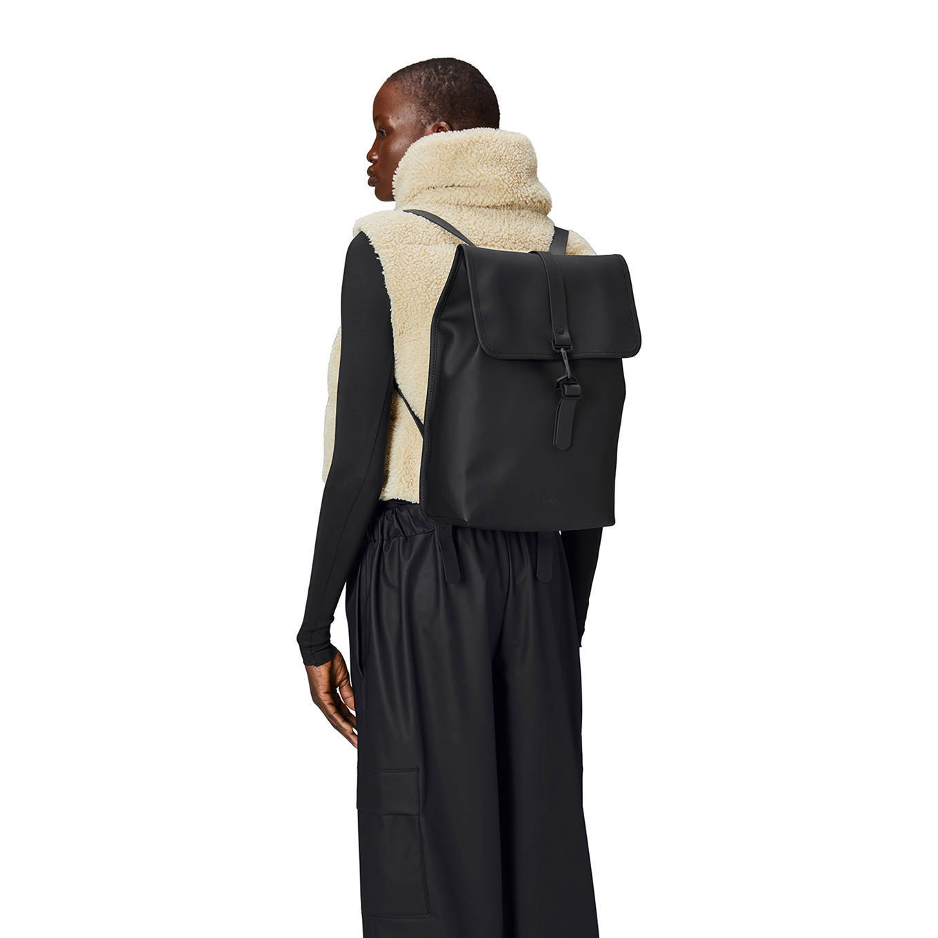 Rains rugzak W3 zwart