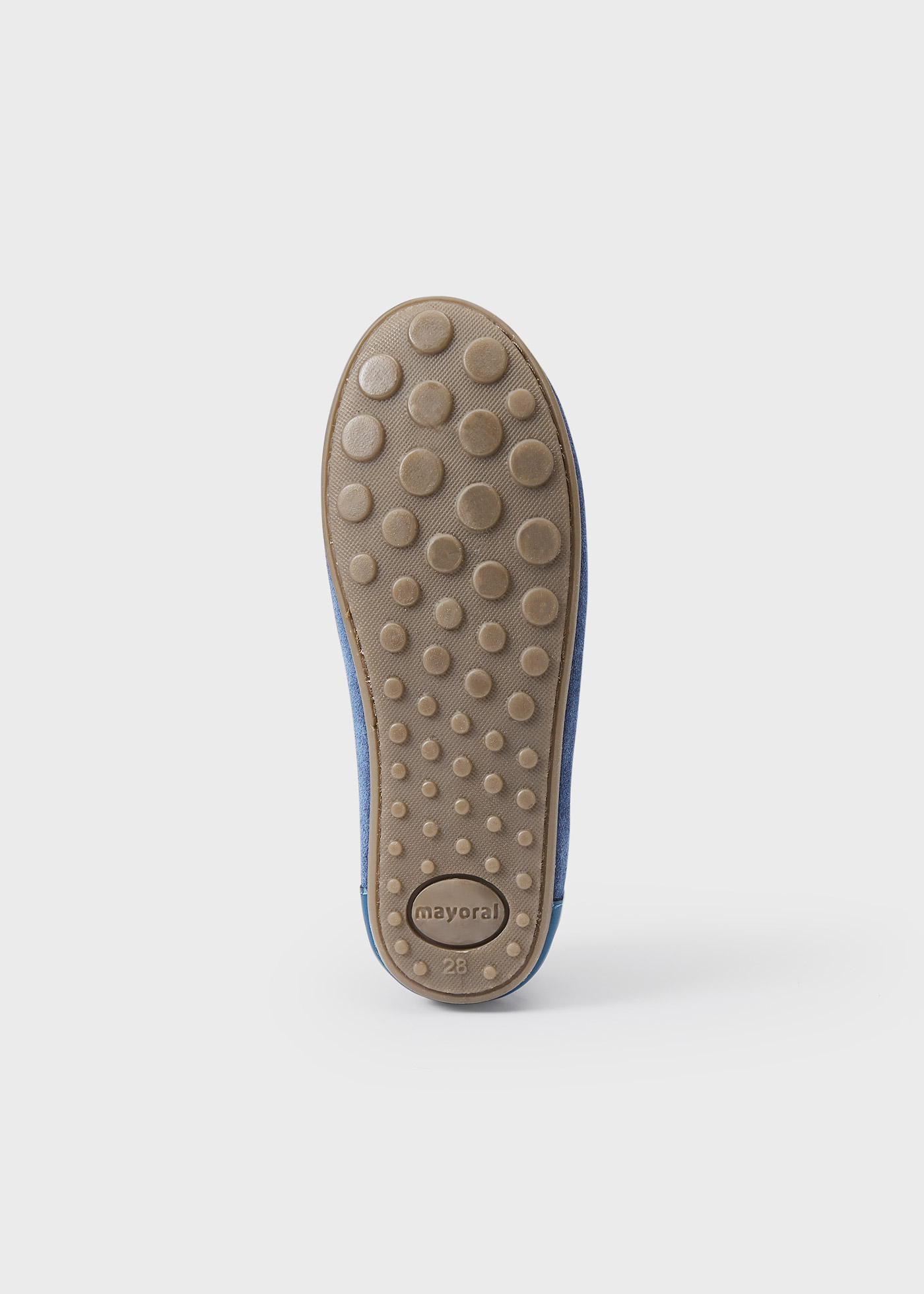 Mocassim de couro para menino