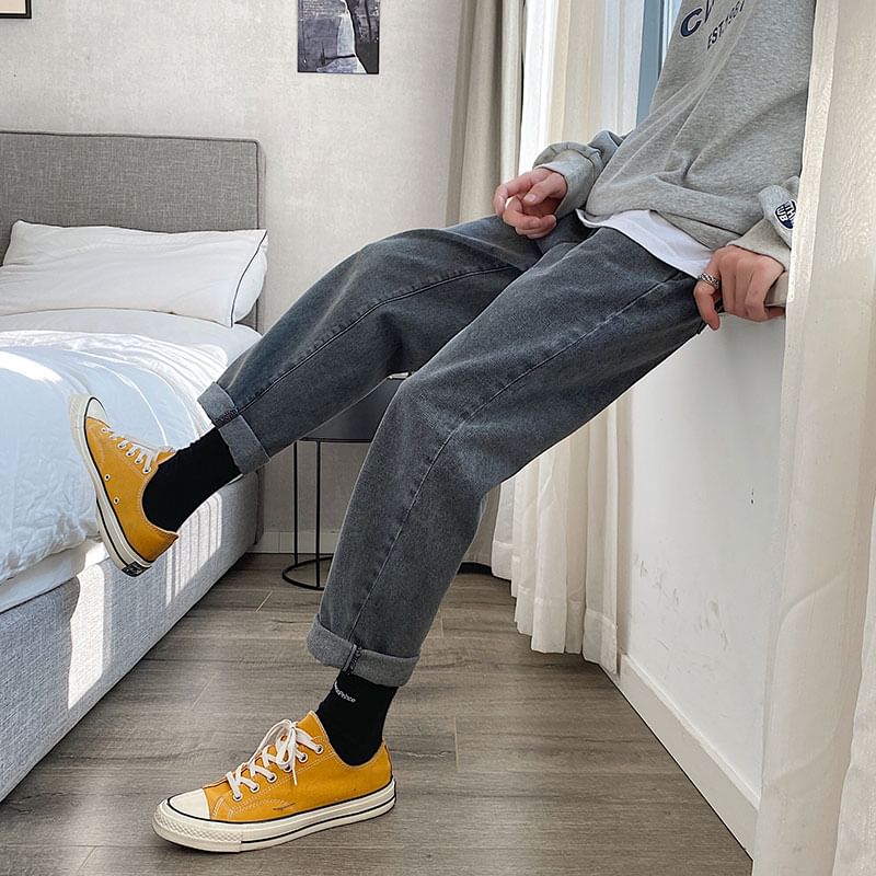 SuperLittle - Hoge taille rechte jeans