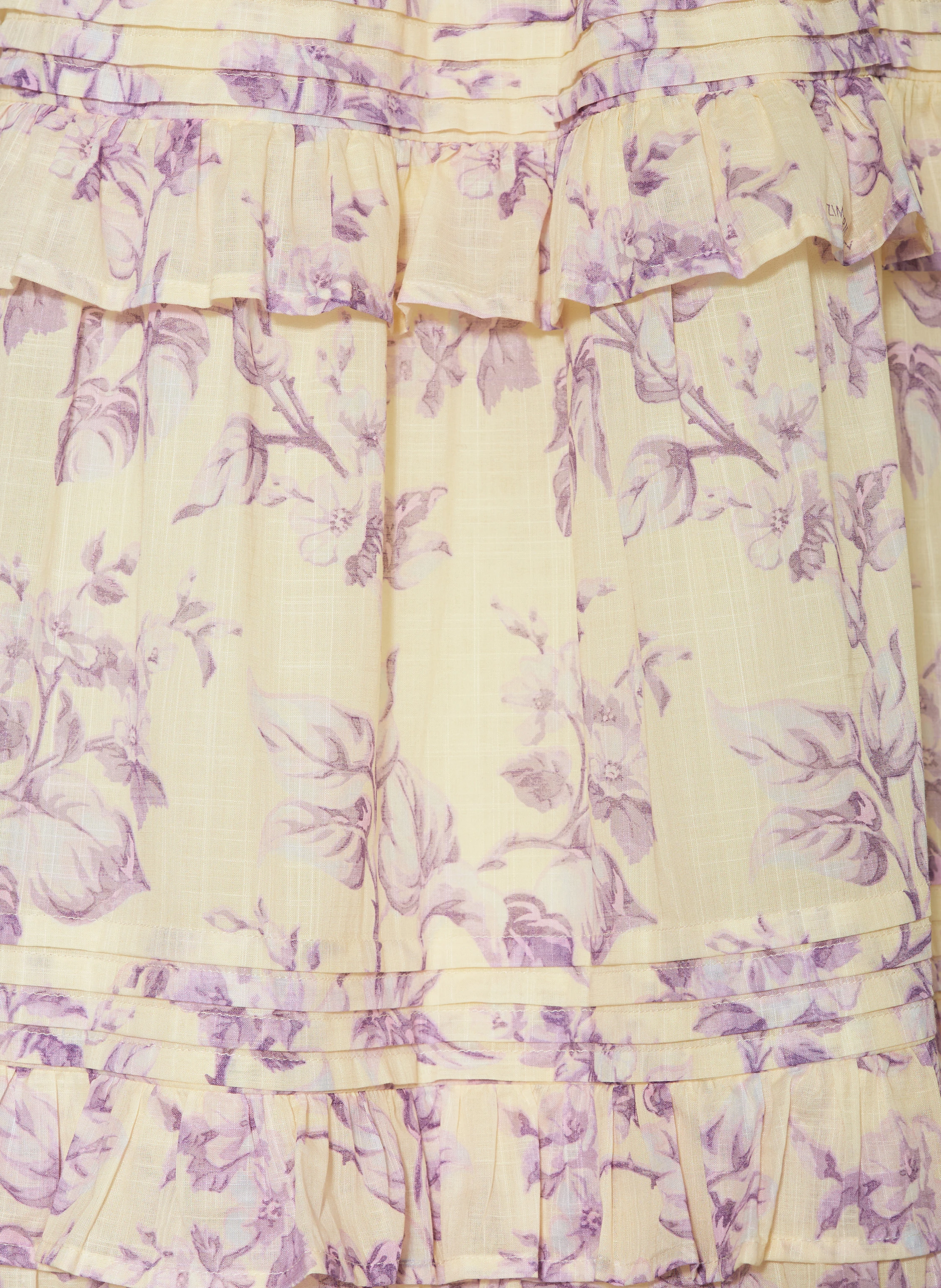 ZIMMERMANN Kleid HALLIDAY mit Rüschen
