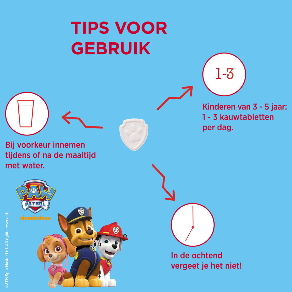 2x Dagravit Multivitamine Kids Xtra 3-5 jaar60 kauwtabletten