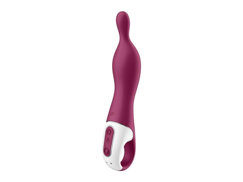Satisfyer Vibrator A-Mazing 1 bordeaux Hochwertiges Sextoy aus geschmeidigem Silikon