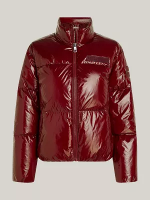 Jaqueta puffer Glossy New York