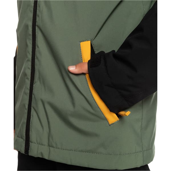 Veste de ski QUIKSILVER IN THE HOOD JK SNJT LAUREL WREATH