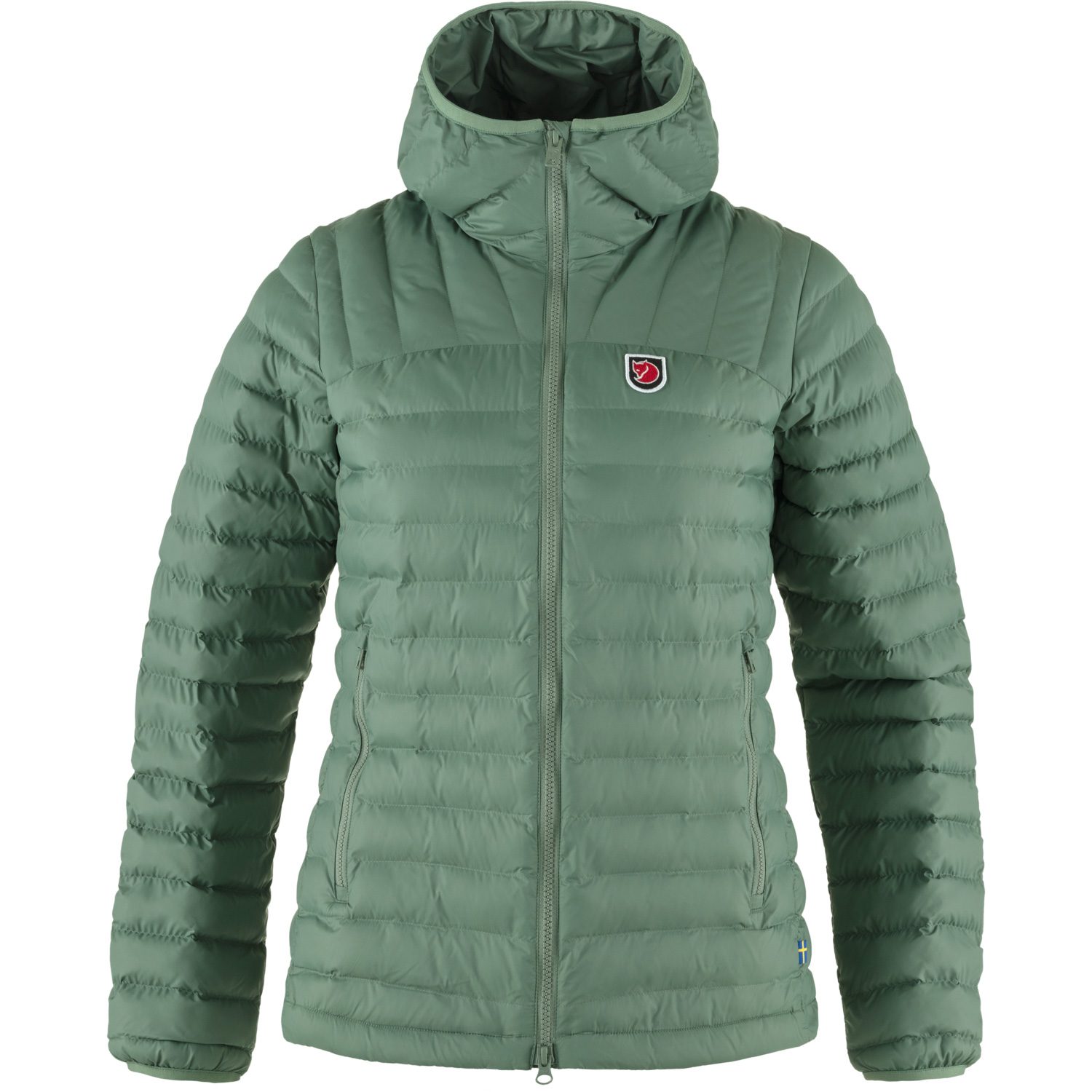 Fjällräven Expedition Lätt Hoodie Isolationsjacke Damen patina green
