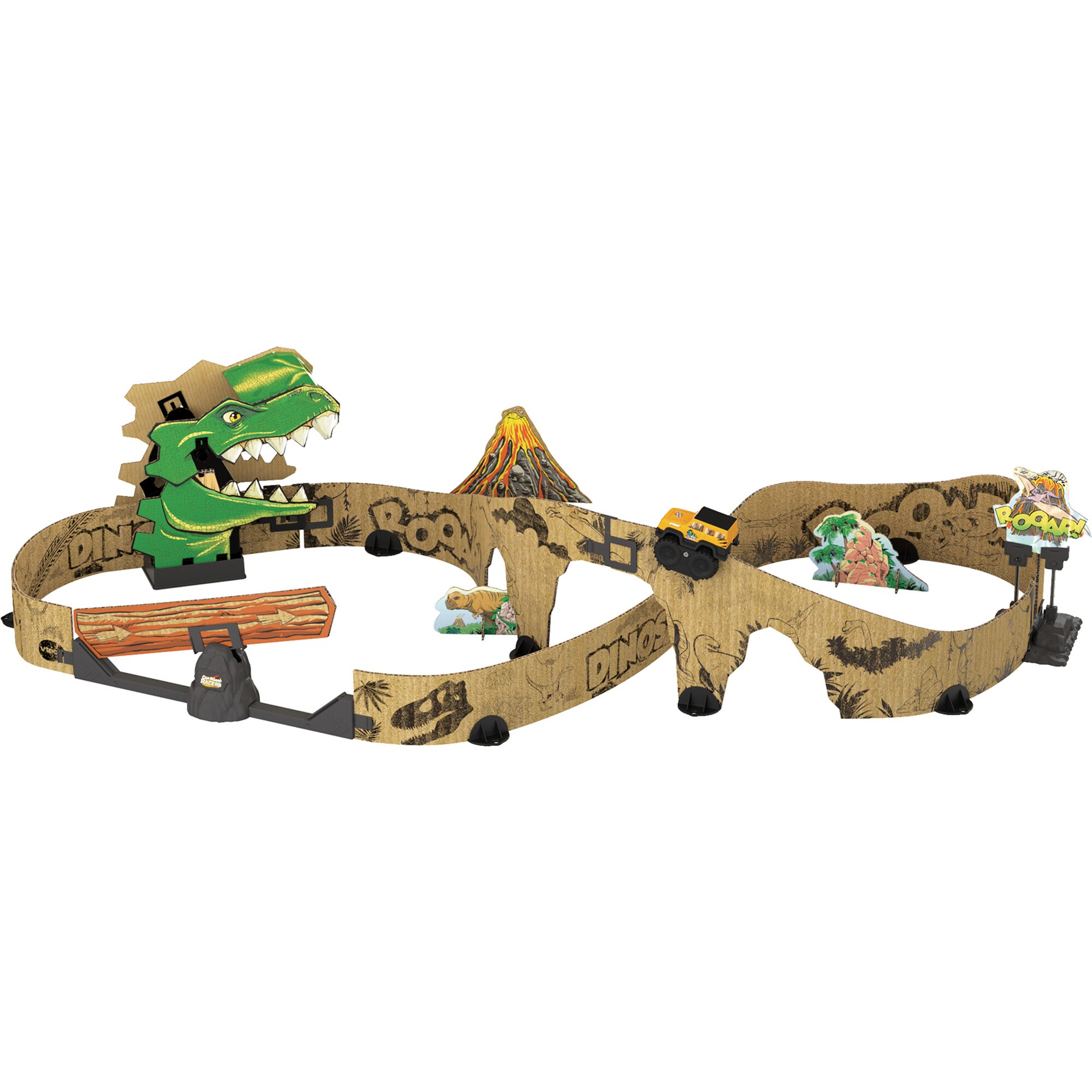 Vtech Bahn Car-Board Racers - Dino-Adventure Set