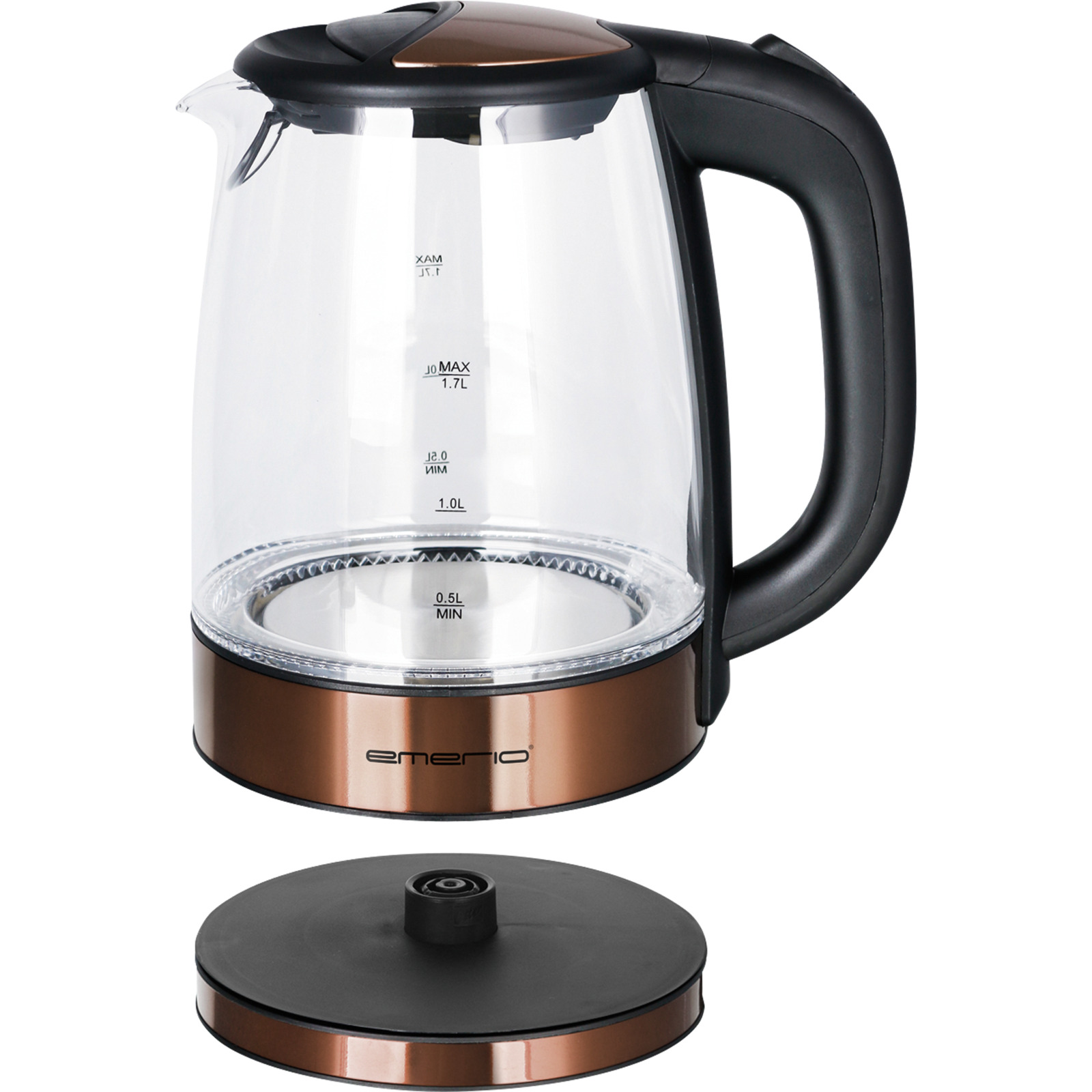 EMERIO Wasserkocher bronze 1.7 lt