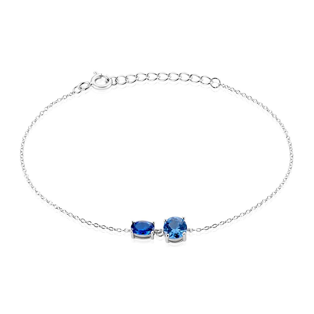 Bracelet Argent Blanc Brenna Oxydes De Zirconium