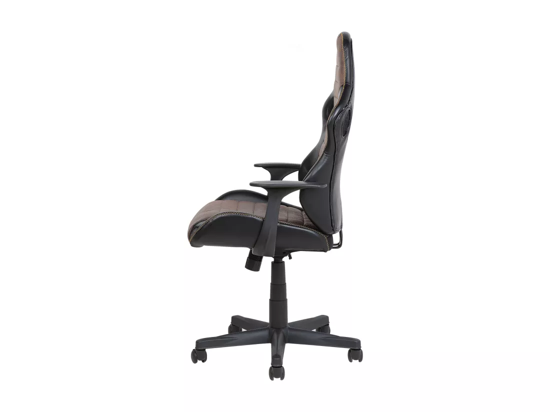 Chaise de bureau SUPREME Cuir PU Marron