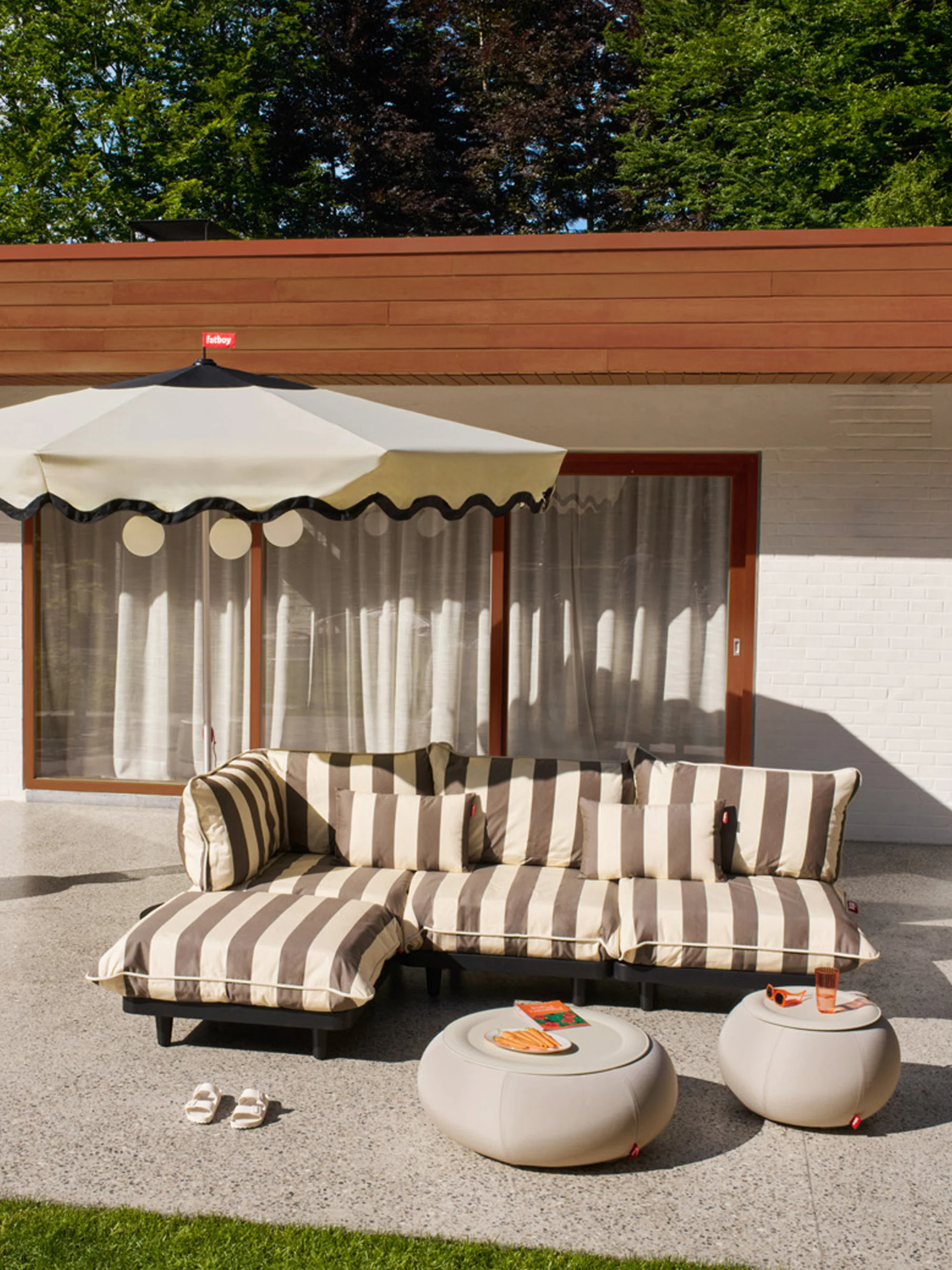 Modulaire tuinbank Paletti