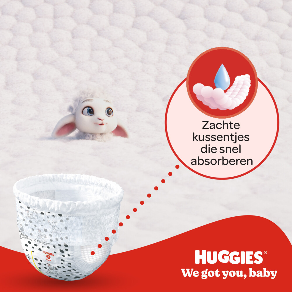 Huggies Little Movers Luierbroekjes Maat 6 (15 - 25 kg)96 stuks
