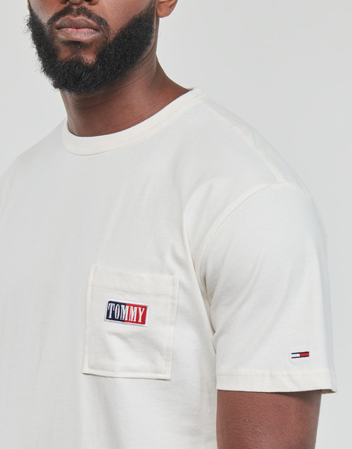 Tommy Jeans - TJM CLSC TIMELESS TOMMY TEE - Blanc