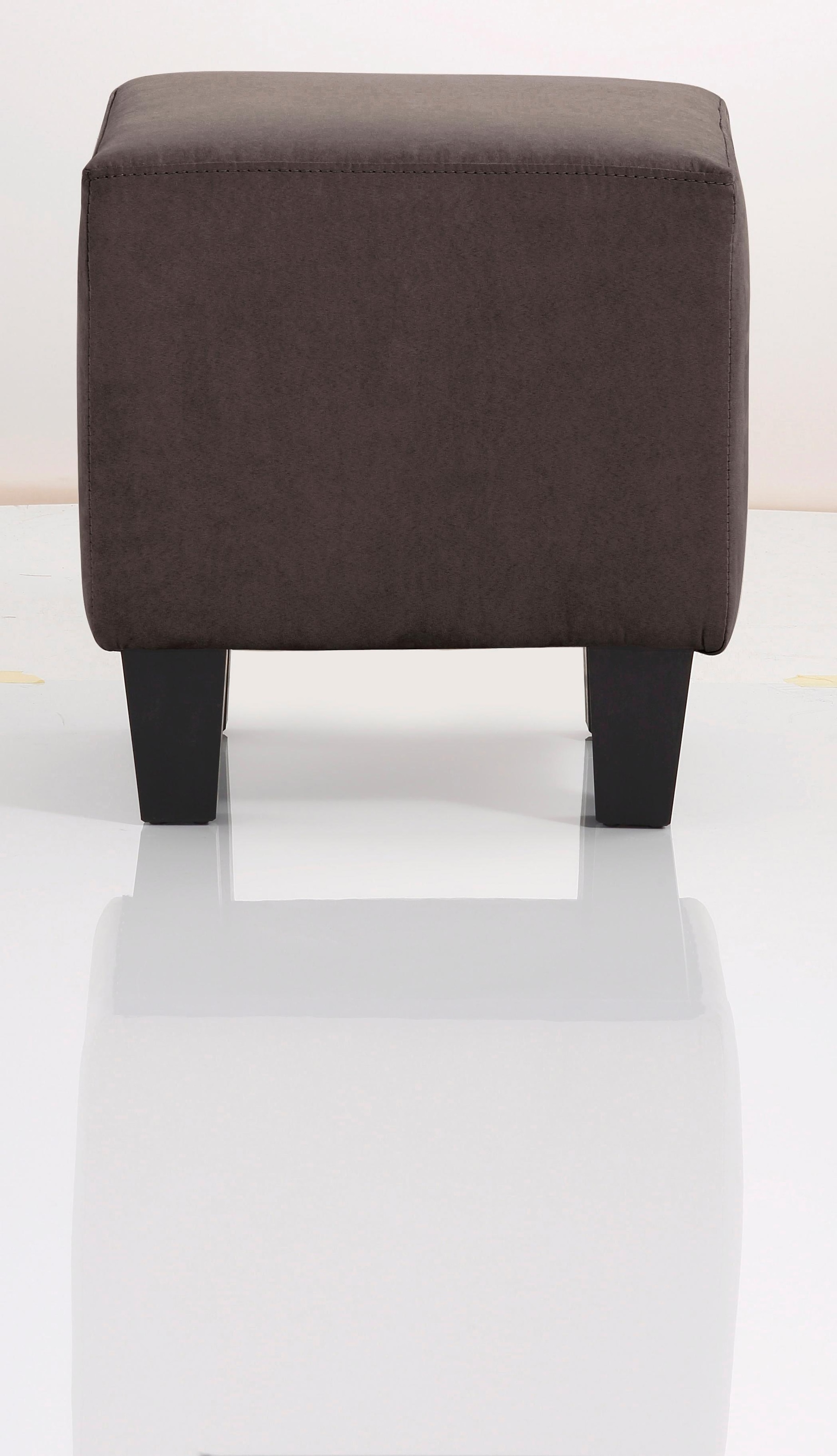 Home affaire Ohrensessel »Chilly, Sessel mit Hocker« Set, bestehend aus Sessel und Hocker, 2 Stk. tlg. in Cord und Microfaser-Bezug, Unser Dauertiefpreis