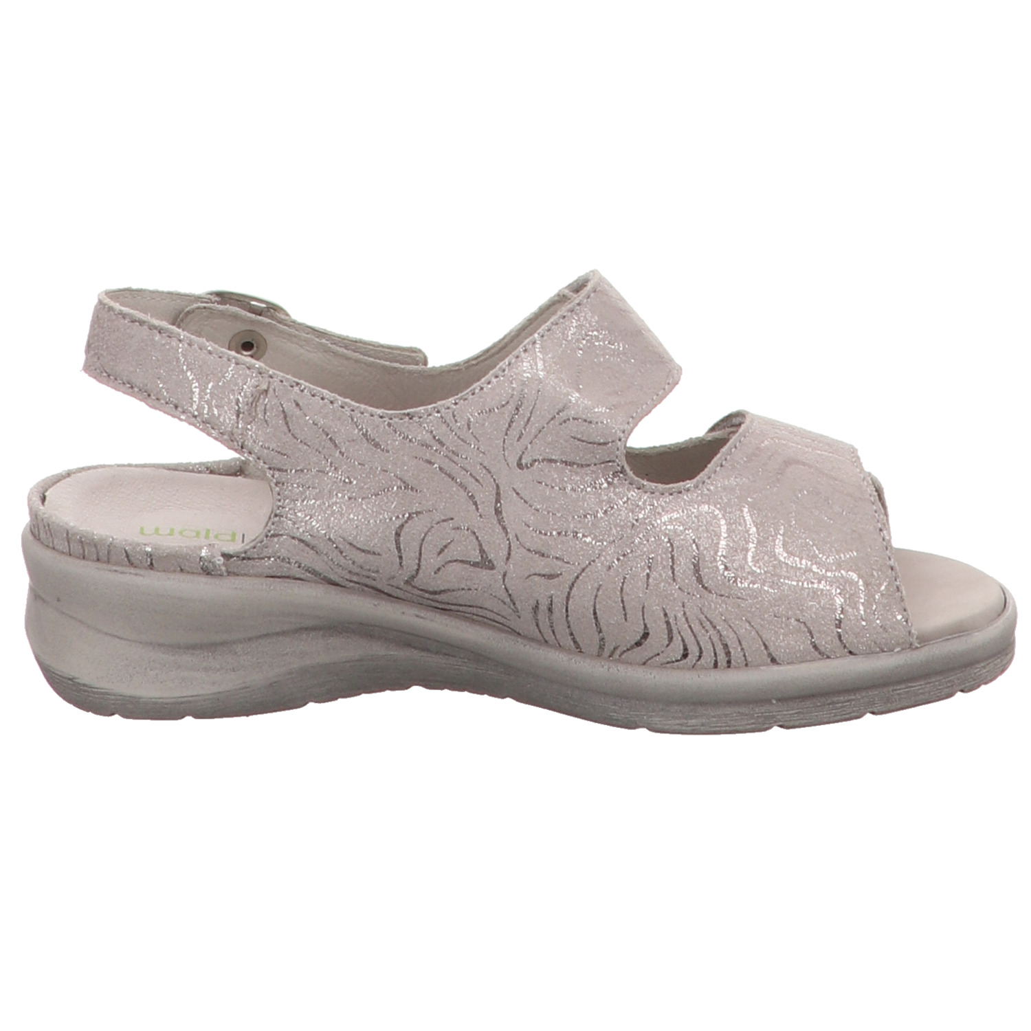Waldläufer Sandalette grau grau
