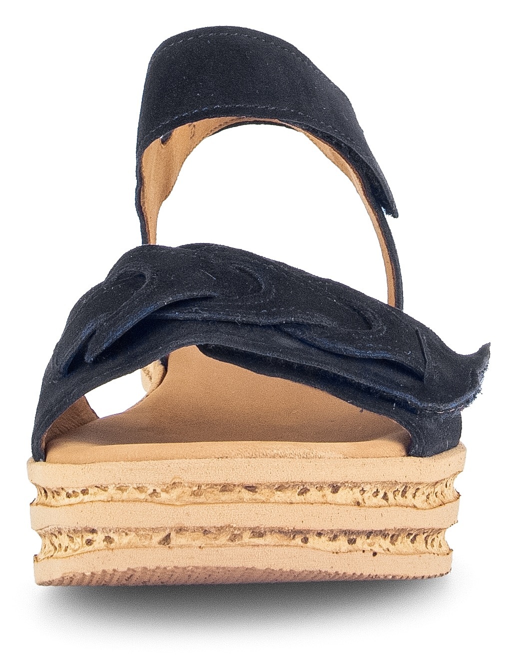 Gabor Keilsandalette  , Sommerschuh, Riemchensandale mit praktischen Klettverschlüssen