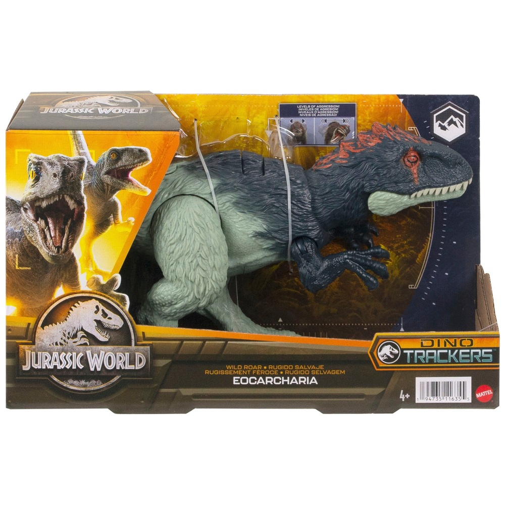 Jurassic World Wild Roar Eocarcharia Dinosaurierfigur